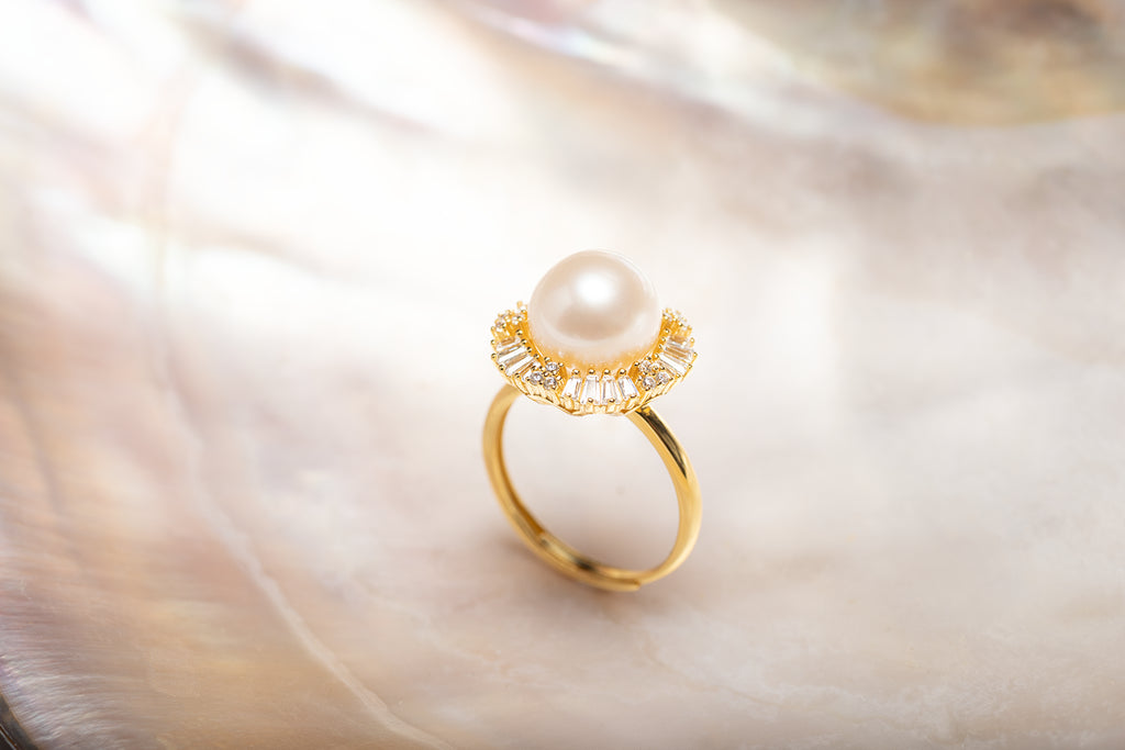 Solène Pearl Ring