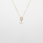 Vesper Pearl Pendant Necklace