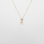 Clémence Pearl Pendant Necklace