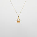Panier Pearl Basket Necklace