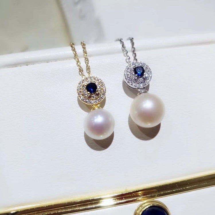 Celeste Pearl Necklace and Earring Set